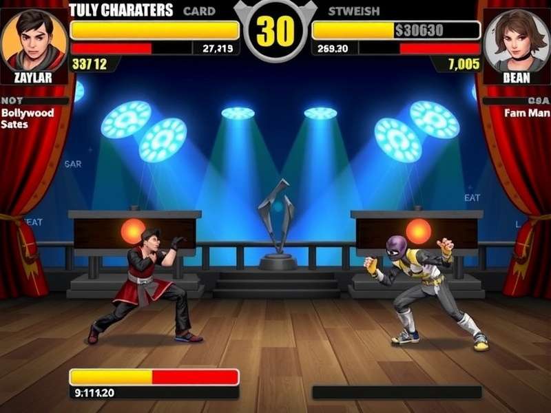 Bollywood Brawler tournament gameplay